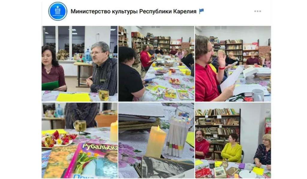 В посёлке Ляскеля прошёл первый литературный квартирник